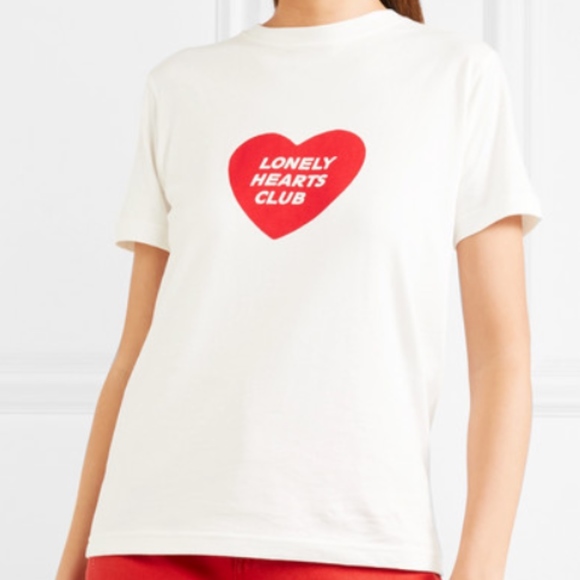 Alexa Chung Tops - Alexa Chung Lonely Hearts Club Tee